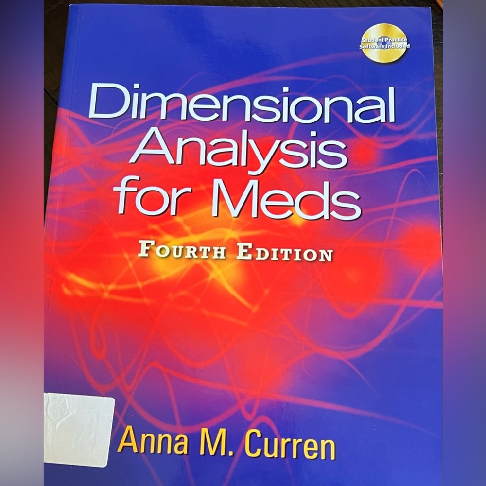 Dimensional Analysis for Meds